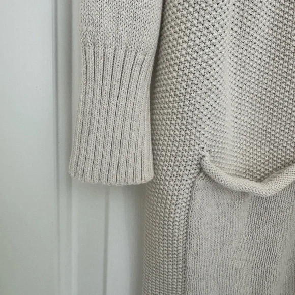American Eagle Outfitters Open Knit Cardigan in Cream Size S - Picture 9 of 9